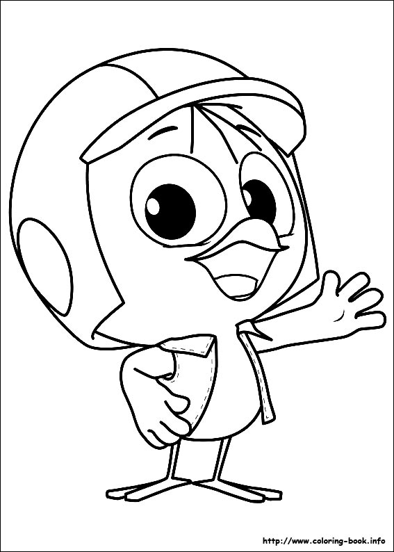 小黑卡利麦罗简笔画图片-2