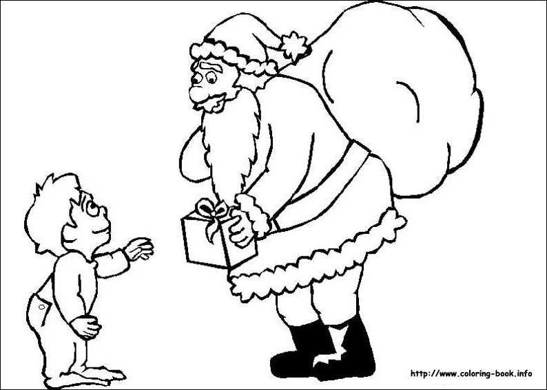 圣诞老人送礼物图片-8