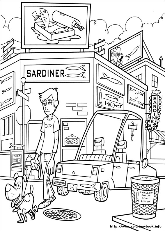 天降美食简笔画图片-4