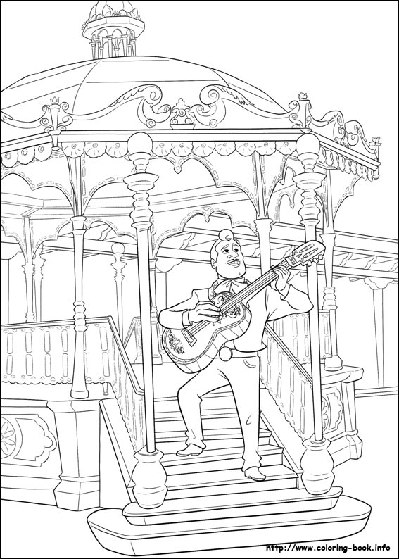 寻梦环游记填色图片-9