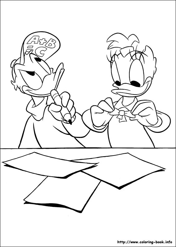 黛丝填色图片-3