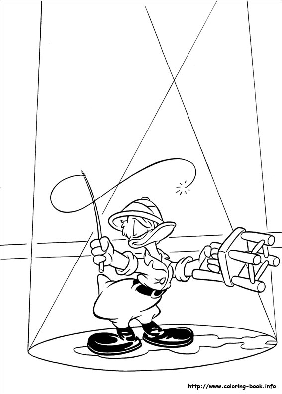 唐老鸭庆生记简笔画-9