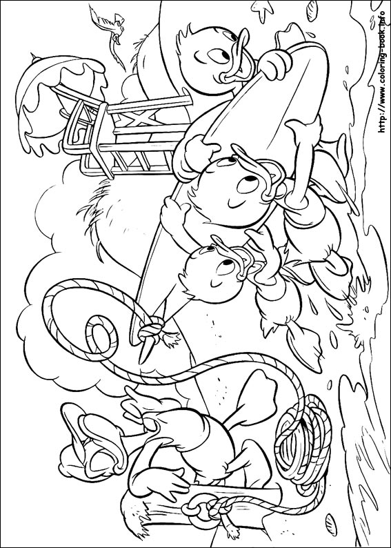 唐老鸭从军记简笔画-2