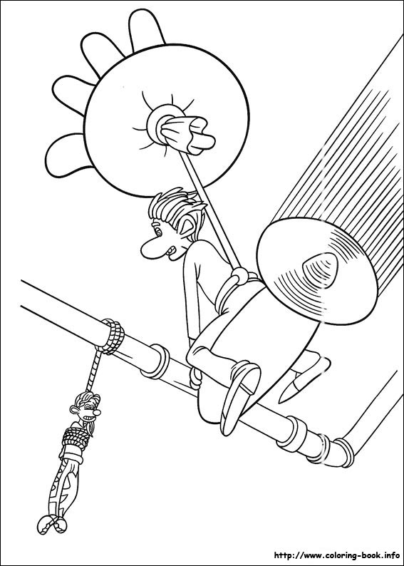 鼠国流浪记简笔画图片-3