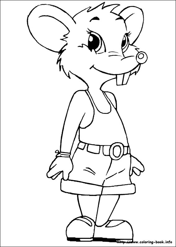 森林朋友简笔画图片-2