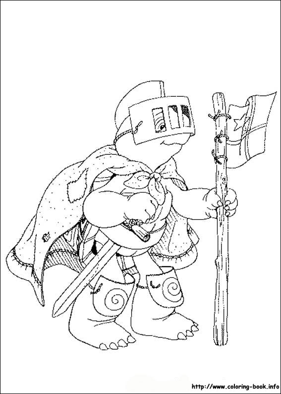 小乌龟富兰克林动漫图片