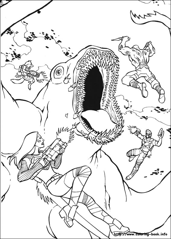 银河守卫者简笔画