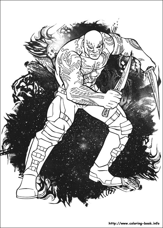 银河捍卫者简笔画-6