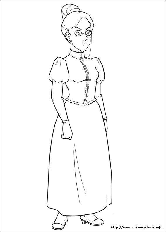 海蒂简笔画图片-4