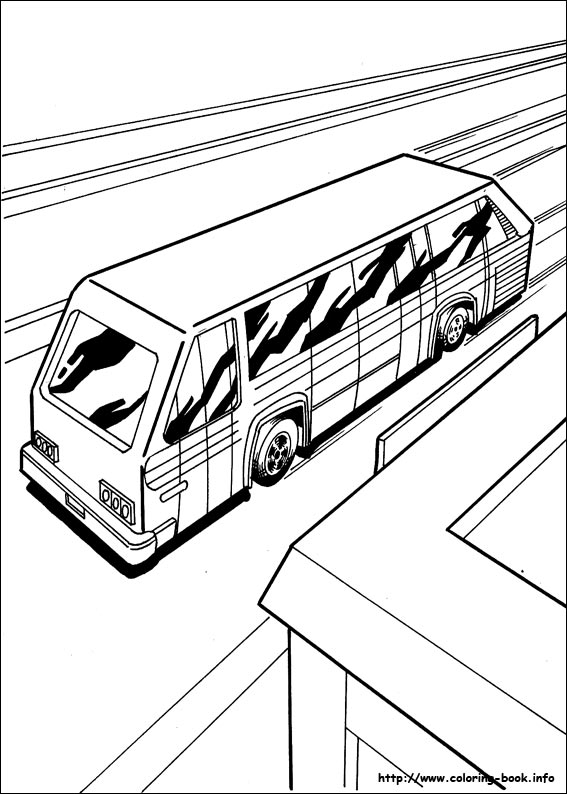 无敌风火轮填色图片-8