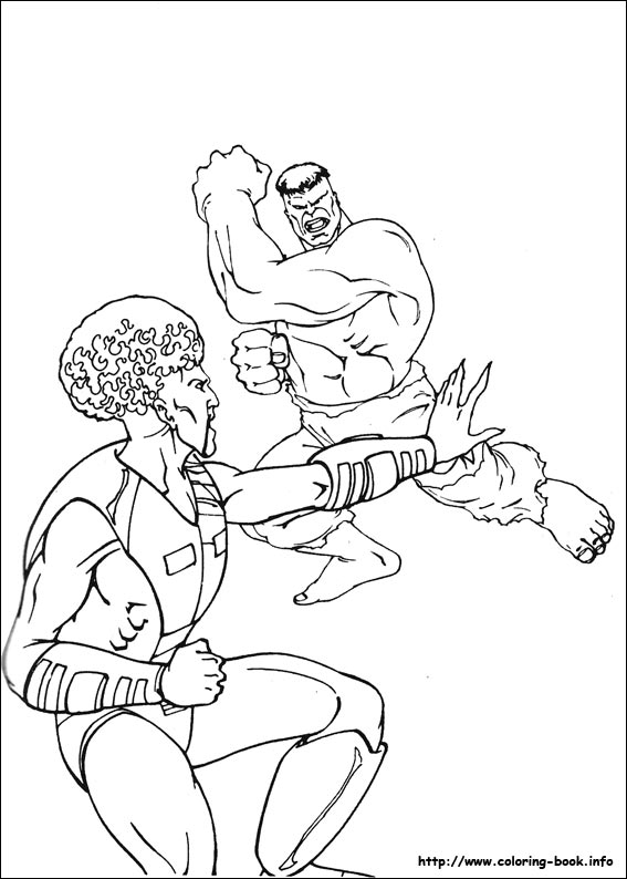 绿巨人简笔画图片