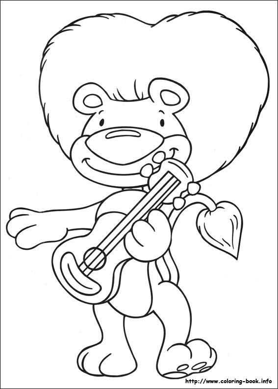 Jojo马戏团填色图片