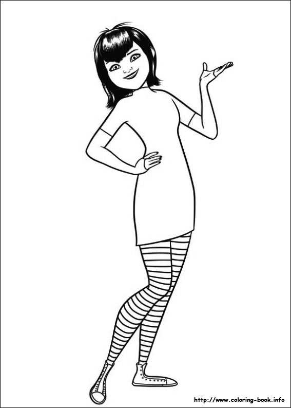 精灵旅社简笔画图片-6