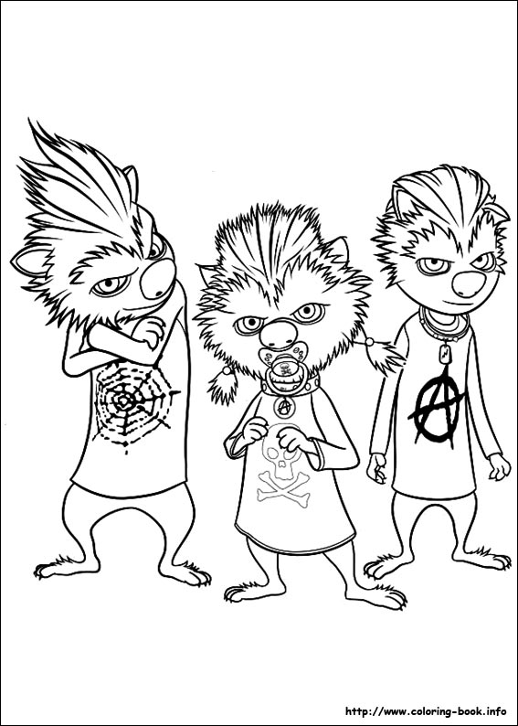 精灵旅社简笔画图片-8