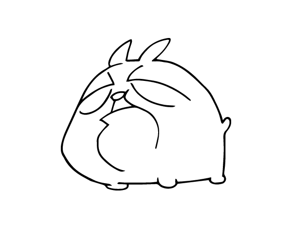 沙皮狗简笔画漫画