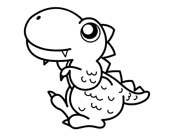 剑龙剖面的简笔画面