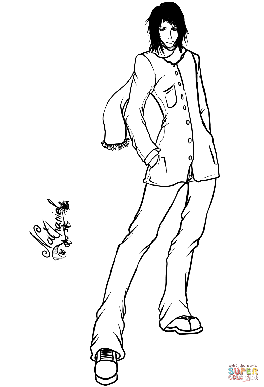 日本动漫男孩漫画图片-8