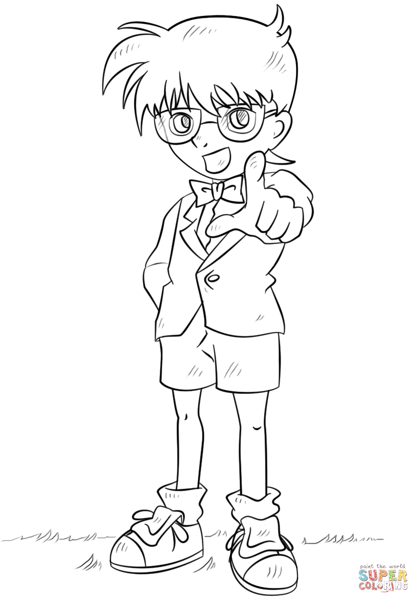 名侦探柯南漫画图片