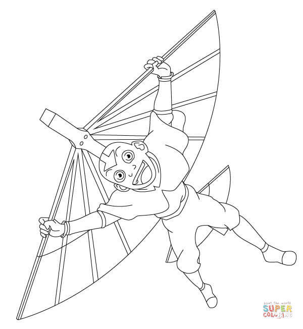 安在空中高飞漫画图片