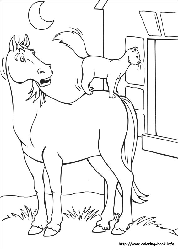 芭比之真假公主线稿图片-4