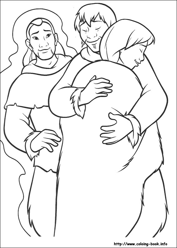 熊的传说简笔画图片