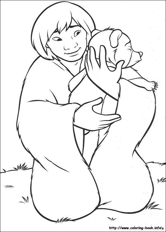 熊的传说线稿图片