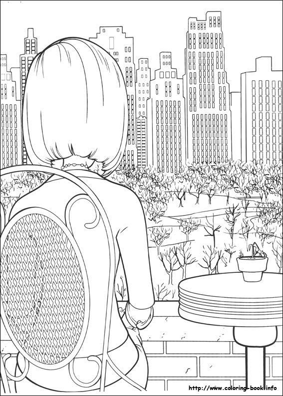 蜜蜂总动员填色图片-13