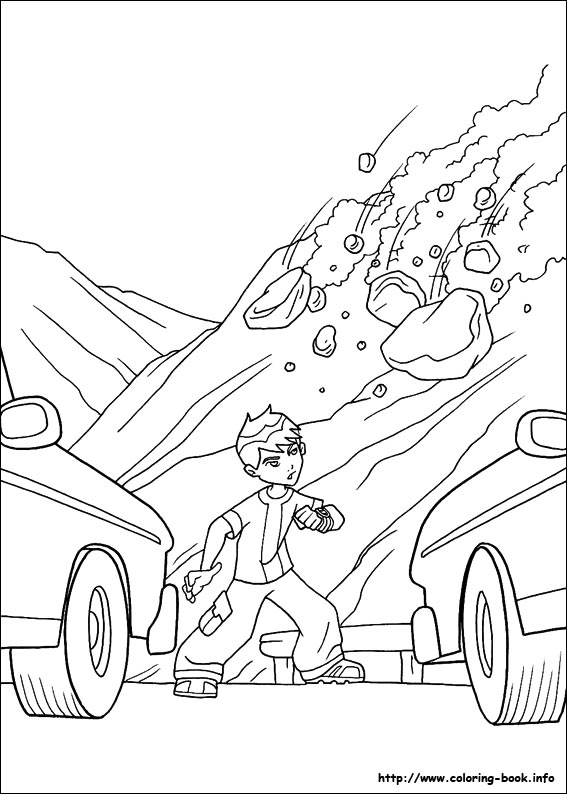 少年骇客线稿图片-12