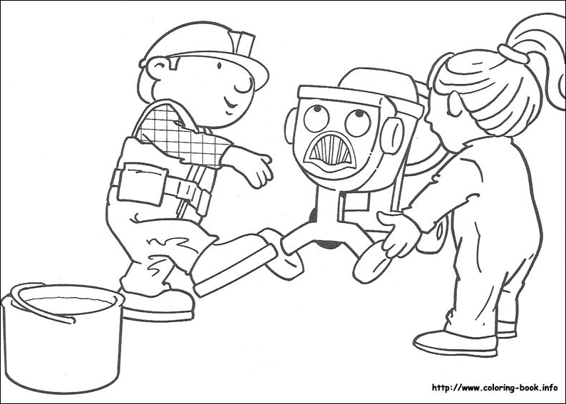 巴布工程师简笔画图片