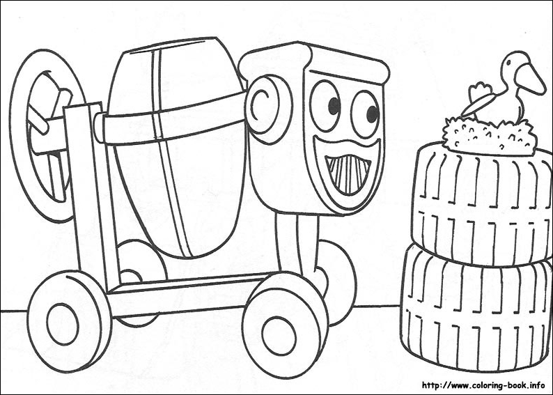 巴布工程师简笔画图片