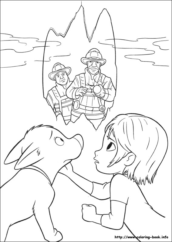 超级闪电狗线稿图片-2