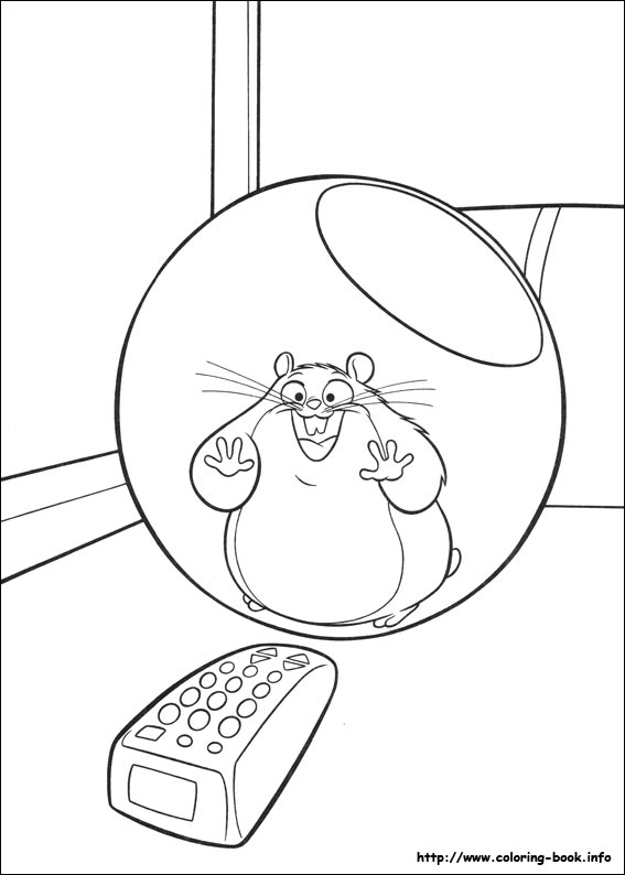 超级闪电狗简笔画图片-1