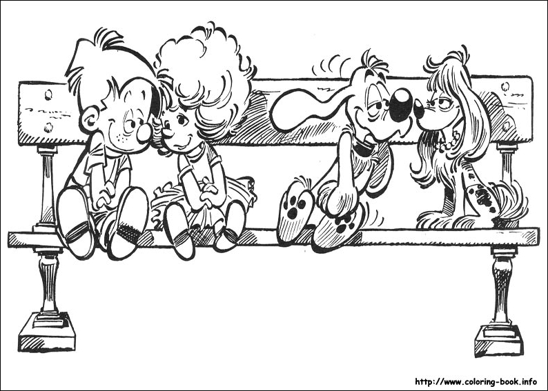 布尔和比利简笔画图片-6