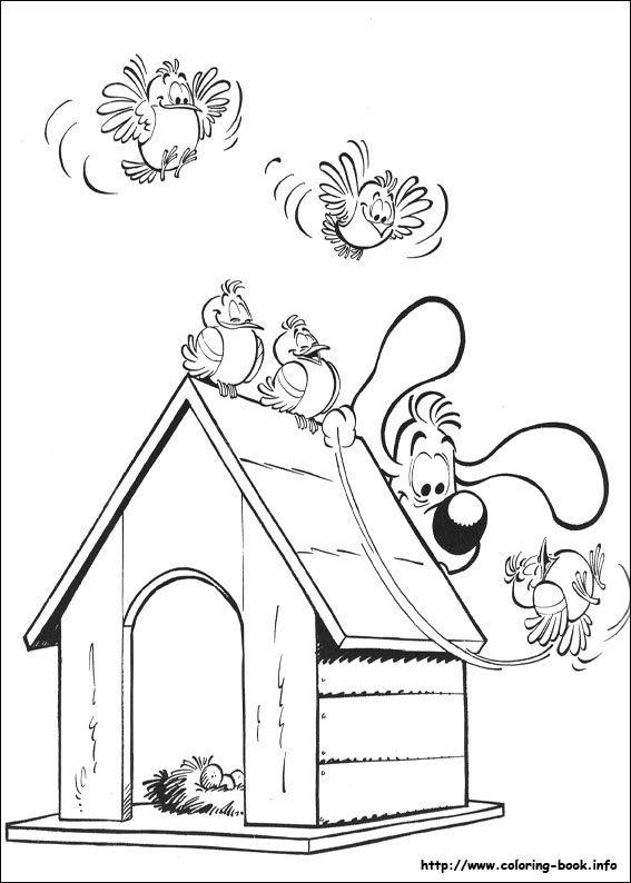 布尔和比利简笔画图片-3