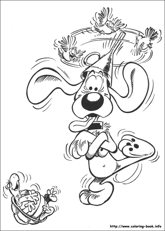 布尔和比利简笔画图片-2