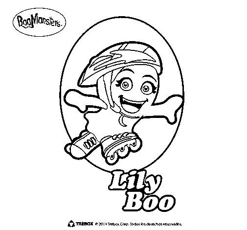 LilyBoo简笔画图片