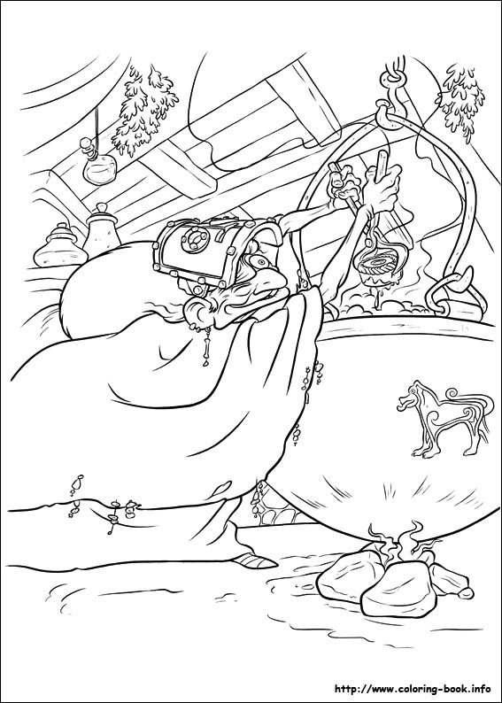 勇敢传说简笔画图片