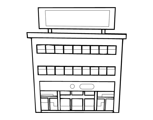 商店简笔画图片