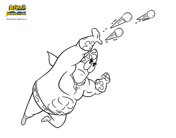 派大星的恐怖射击彩页