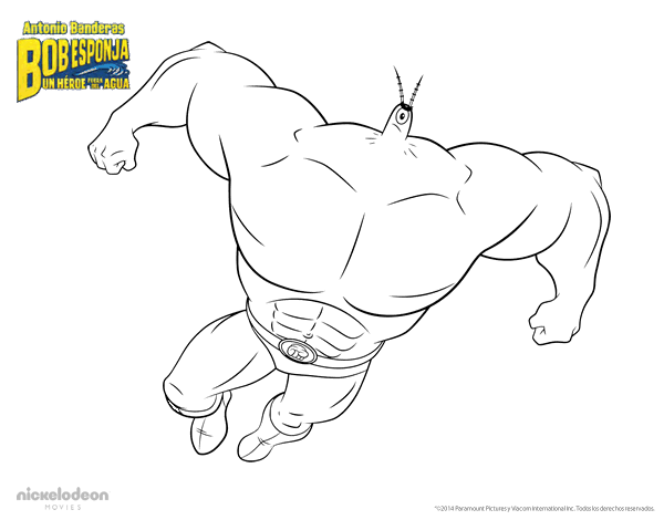 变强大的痞老板着色页