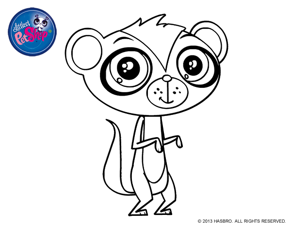 小小宠物店简笔画图片-2