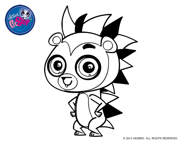 小小宠物店简笔画图片-3