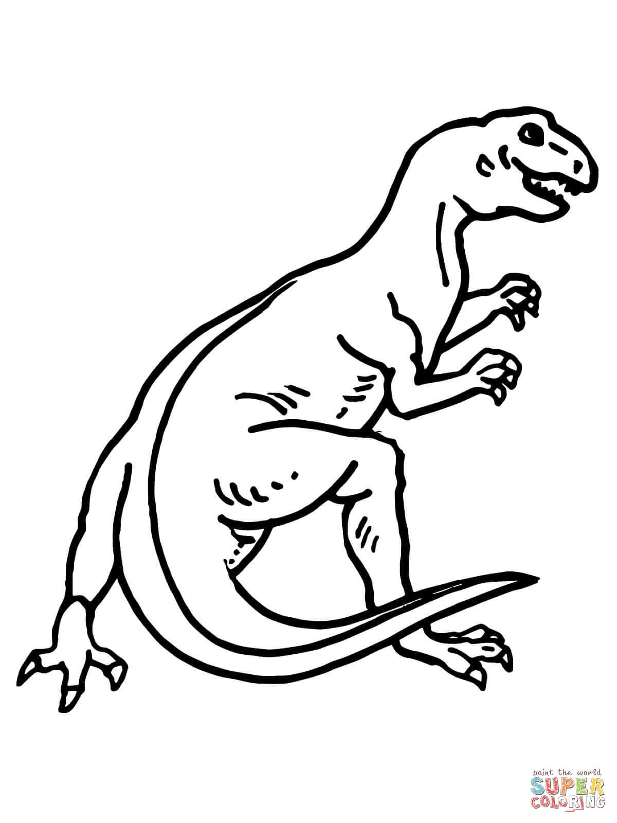 三叠纪畸龙简笔画-1