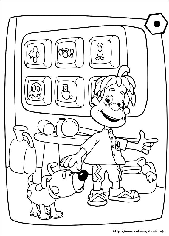 Engie Benjy填色图片-2