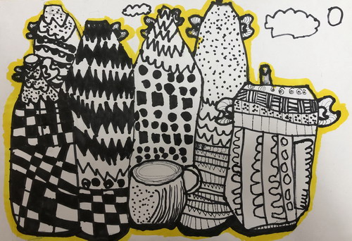 瓶子手绘画获奖