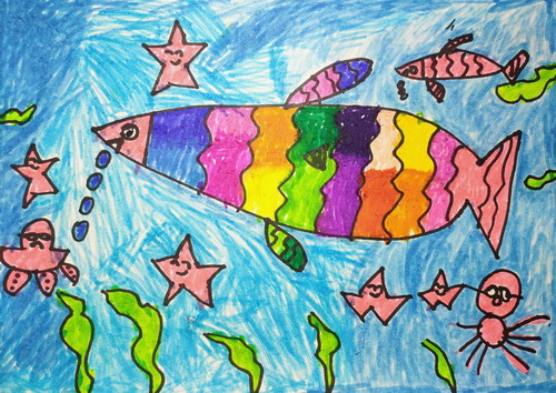 海洋馆绘画获奖作品