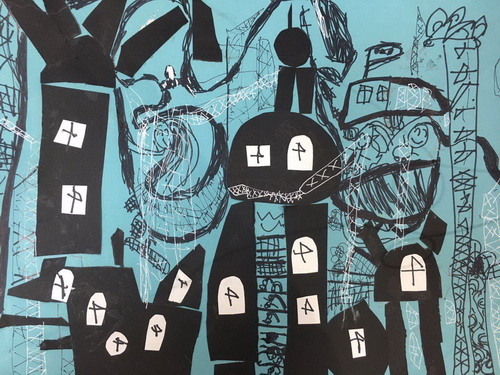 建筑工地创意画获奖