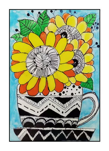 朝阳花儿童绘画获奖