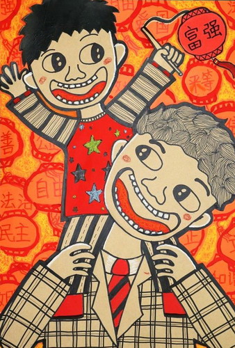 少年梦画简单又漂亮