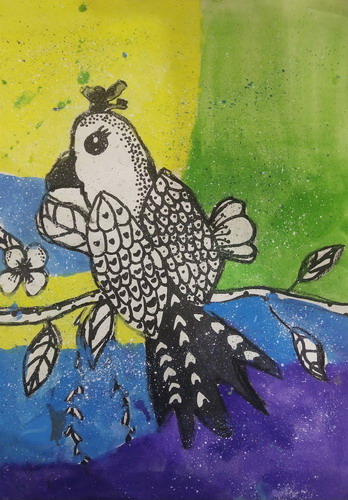 零食王国绘画漂亮